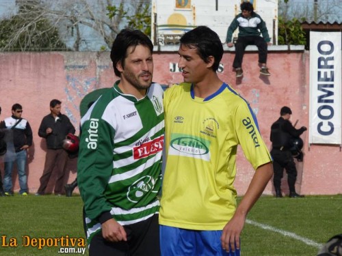 Martín González y Martín Santana, hijos del “Pato” y de “Paulinho” se volverán a encontrar este domingo en la frontera...